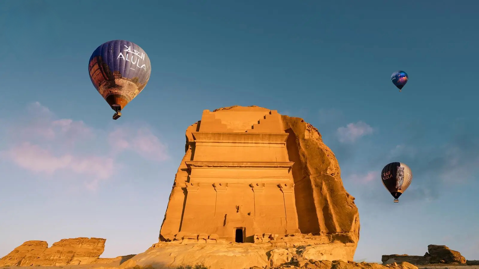 New hot air balloons showcase AlUla's rich heritage - SAFE Saudi Arabia ...